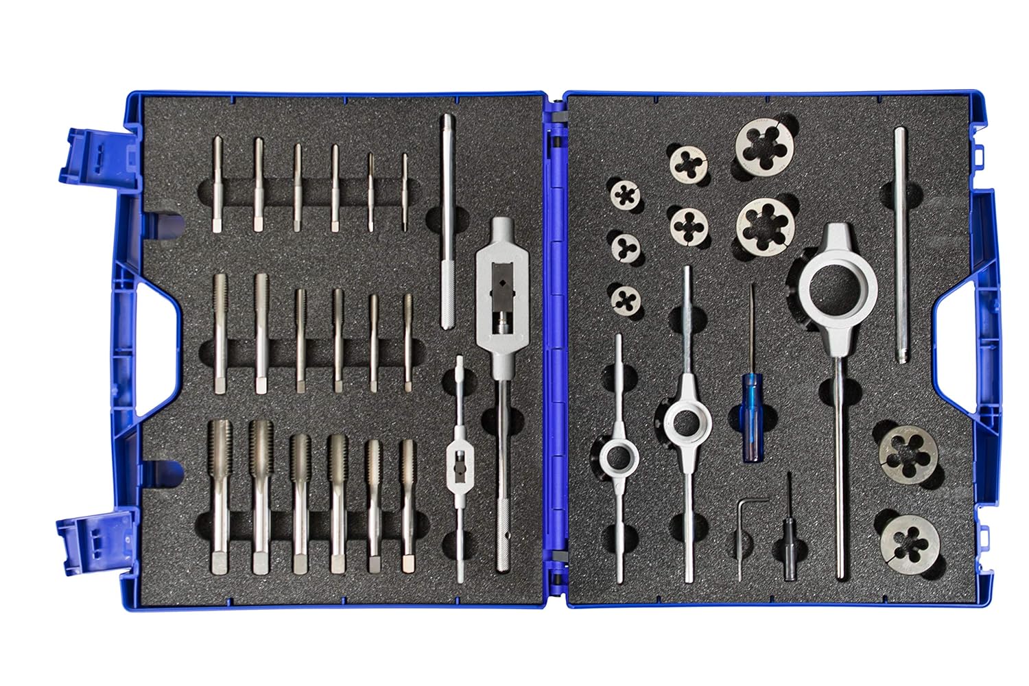 Presto 6960042 HSS Tap & Die Combination Set, P0 Bright Finish, M6 - M24 Size