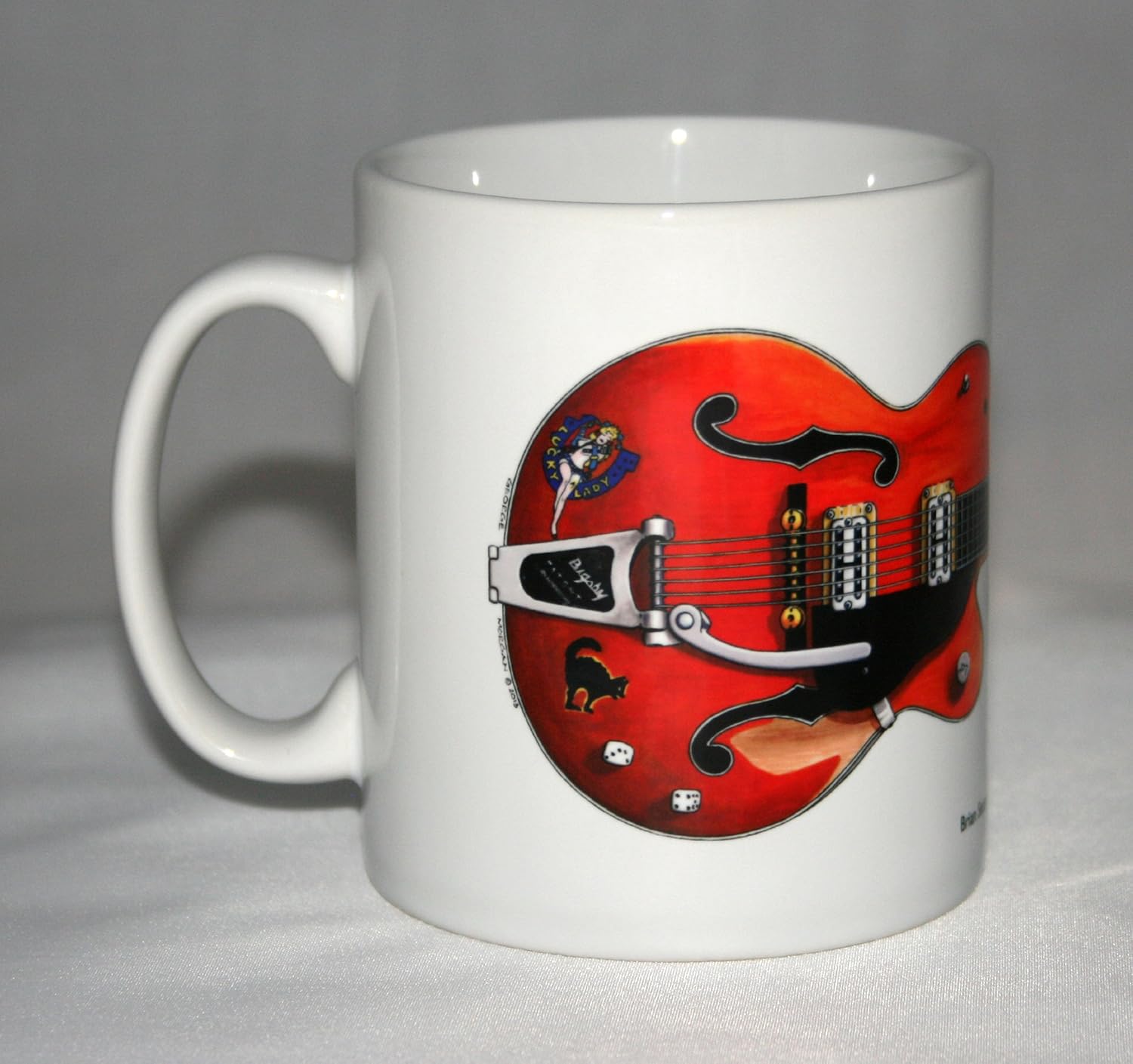 Guitar Mug. Brian Setzer's 1959 Gretsch 6120 Chet Atkins.