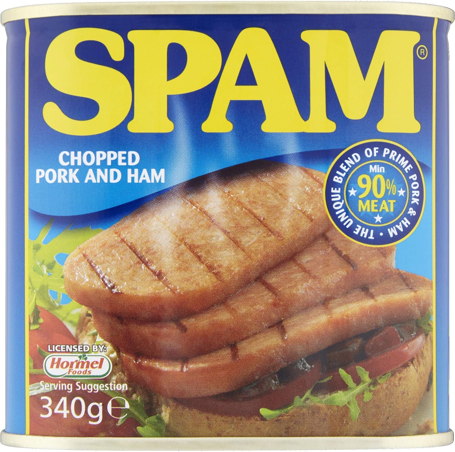 Spam Chopped Pork & Ham, 6 x 340g