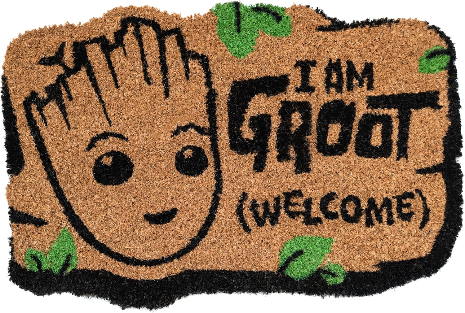 Grupo Erik Door Mat - Marvel Groot Gifts | 16.9 x 23.6 inches - 43 x 60 cm Coco Coir, Coconut Coir, Indoor & Outdoor Door Mat | Marvel Gifts, Baby Groot Merchandise