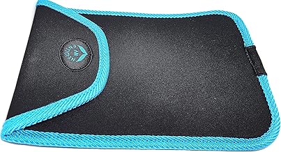 NewlineNY Travel Protection Sleeve - Small Size for Super Mini Scales - SBB0638SM Series Blue Edge (Case only, no Scale) - 9" L x 6"W x 0.3"H