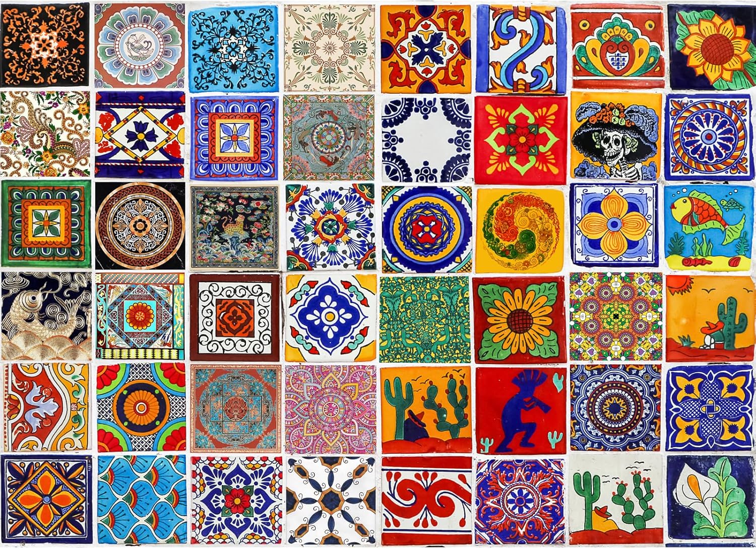 Jigsaw Puzzles for Adults 1000, Puzzles for Adults, Challenging Puzzles, Puzzle Game for The Whole for Women, Gifts for Men, Theme:Colorful Pattern