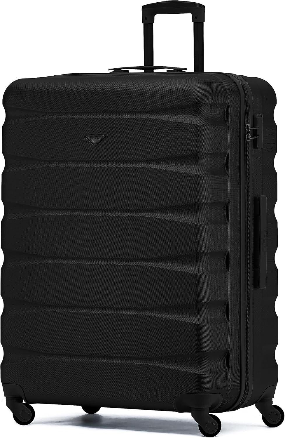 Flight Knight Lightweight 4 Wheel ABS Hard Case Extra Large Suitcase Approved for Over 100 Airlines Including easyJet, British Airways, Ryanair, Jet2, Emirates & Many More - Check-in Large Size 29"