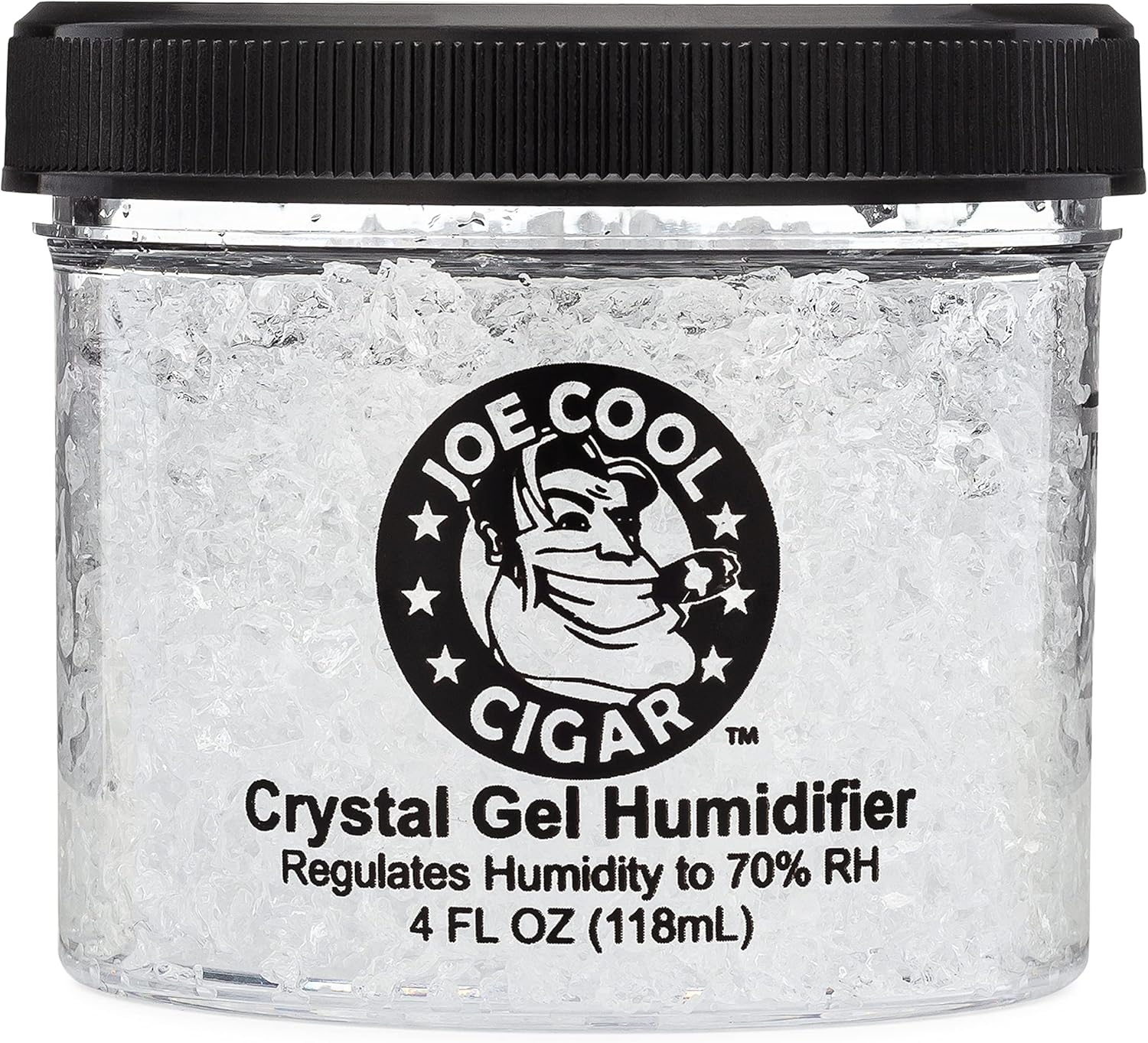 Crystal Gel Humidifier for Cigar Humidors - 4oz Jar