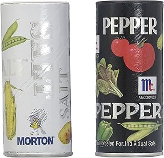 Morton Salt & Pepper Shakers