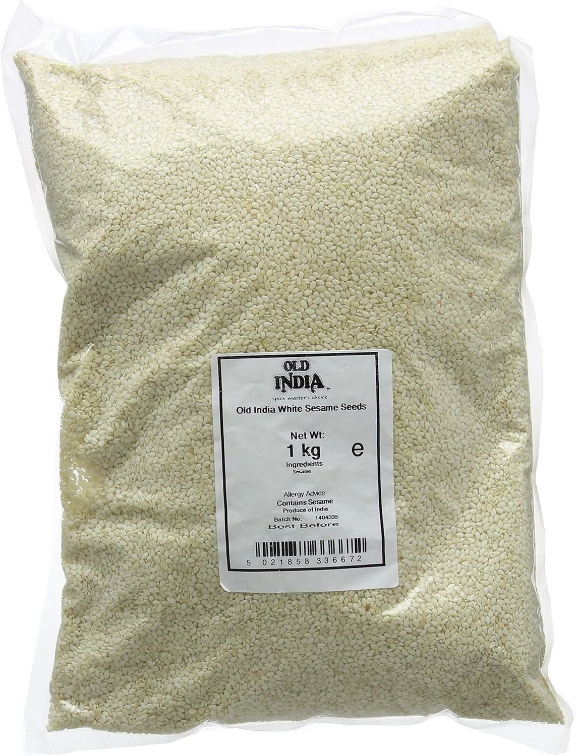 Old India White Sesame Seeds 1 Kg