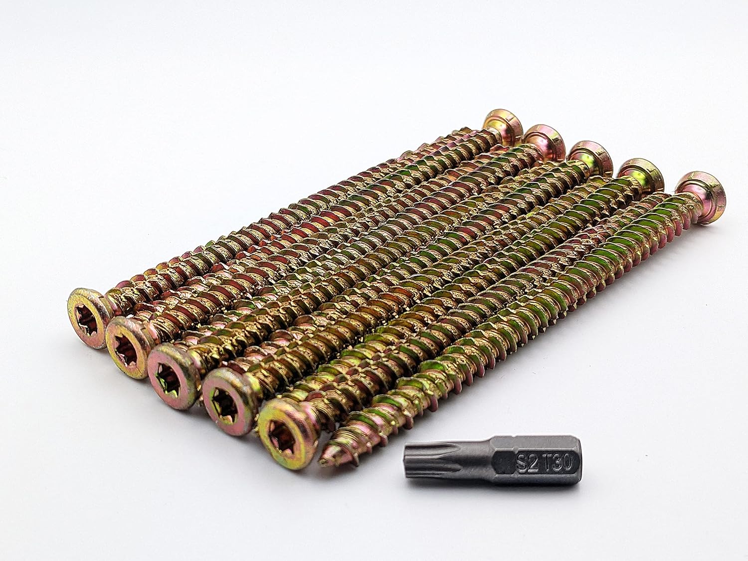 7.5 x 102mm (Box of 100) Masonry/Concrete Frame Fixings/Anchors Screw Direct into Brick, Natural Stone, Gates to Concrete Posts etc