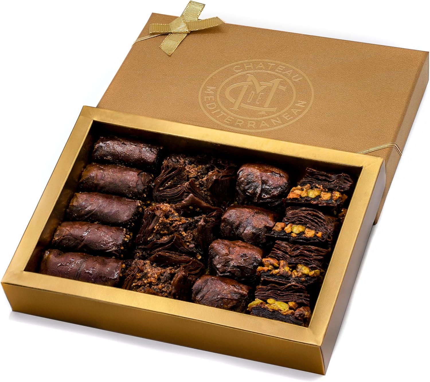 Chocolate Baklava Selection Cake, Baklawa Gift Box, 325g