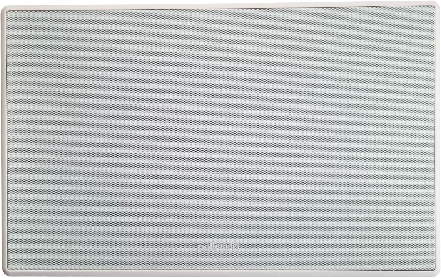 Polk Audio 255c-RT in-Wall Center Channel Speaker (2) 5.25" Drivers - The Vanishing Series | Easily Fits into The Wall | Power Port | Paintable Grille Black, White