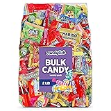 Bulk Candy Variety Pack, 2 LB - Assorted Individually Wrapped Treats with, Now and Later, And More | Candy for Kids' Parties, Pinatas, Snack Lovers | Family-Friendly Assortment