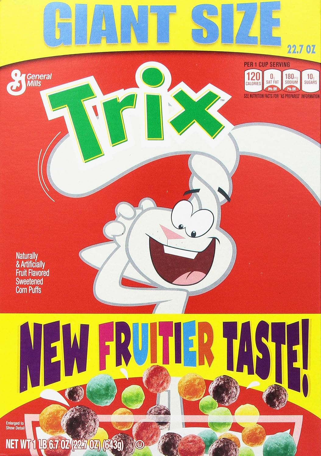Trix Cereal 22.7 oz Box