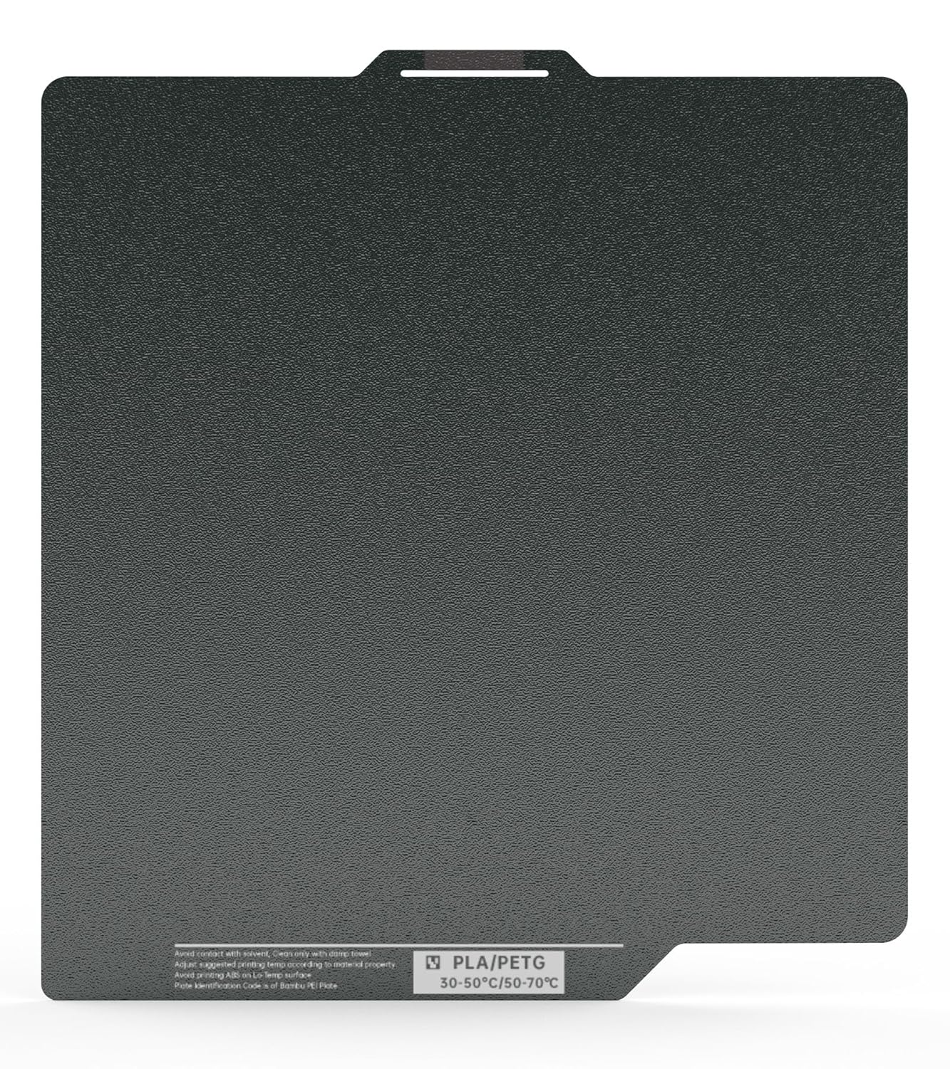 BIQU Panda Build Plate CryoGrip Compatible with Bambu-Lab P1P/P1S/X1C/X1E/A1 3D Printers 257X257mm Special Materials Spring Steel Build Plate Flexible Sheet