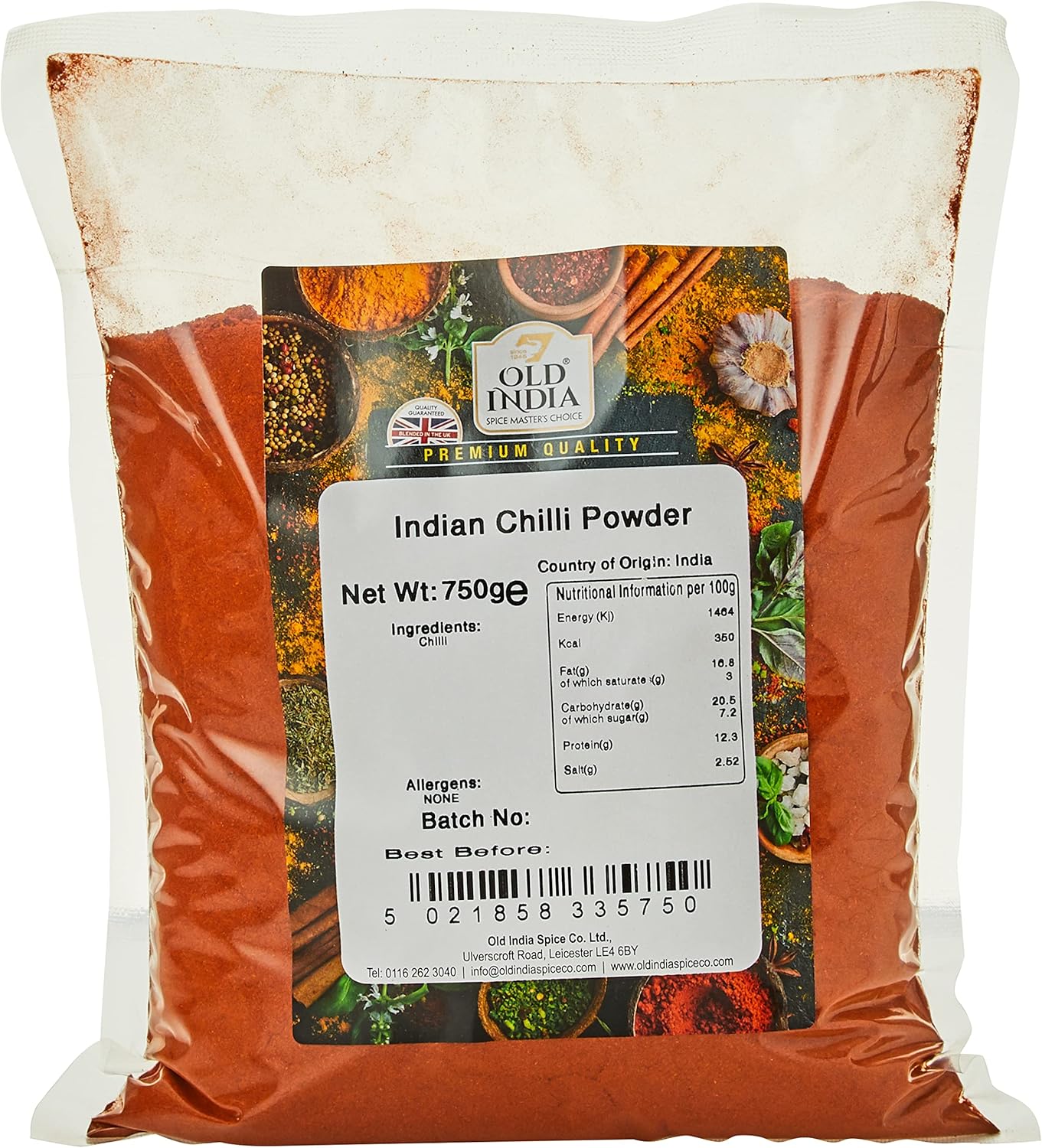 Old India Chilli Powder 750 g