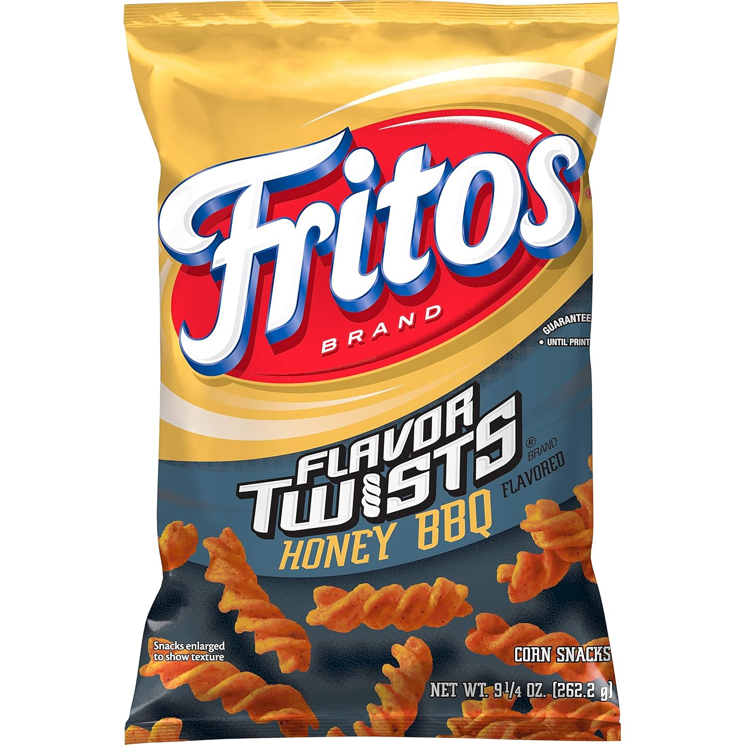 Fritos Twists Honey BBQ Flavored Corn Chips Bag, 9.25 Ounce