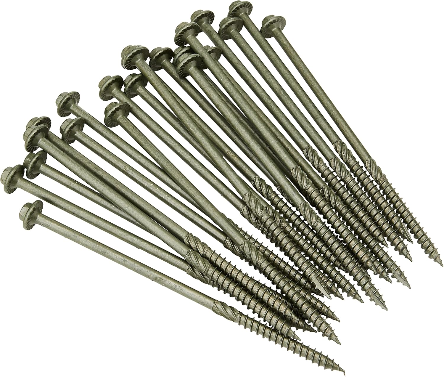 Spectre Timber Fixing Screws | 6.3 x 150mm | Ruspert, Green | Box 50