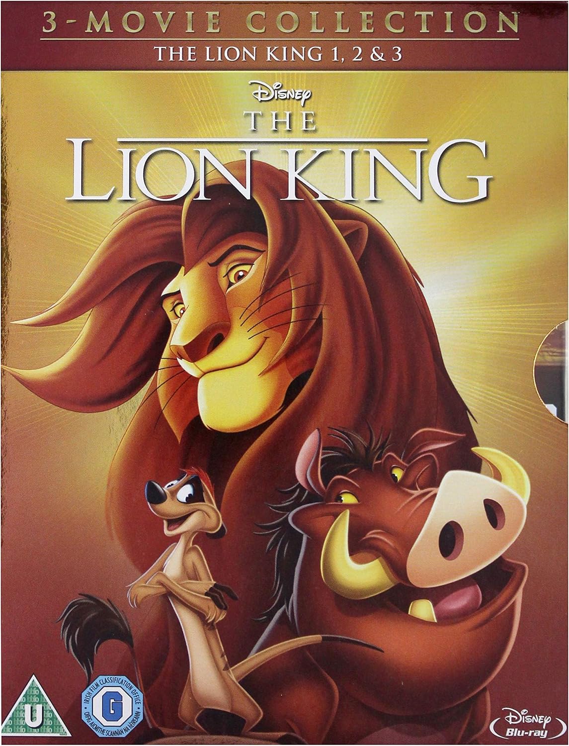 The Lion King 1-3 [Blu-ray] [1994] [Region Free]