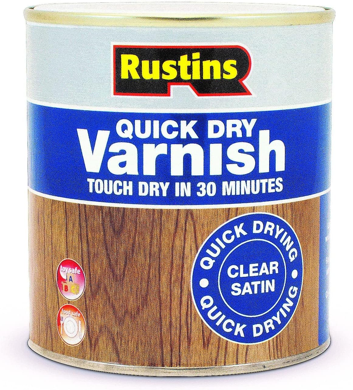 Rustins Quick Dry Varnish Clear Satin 500ml