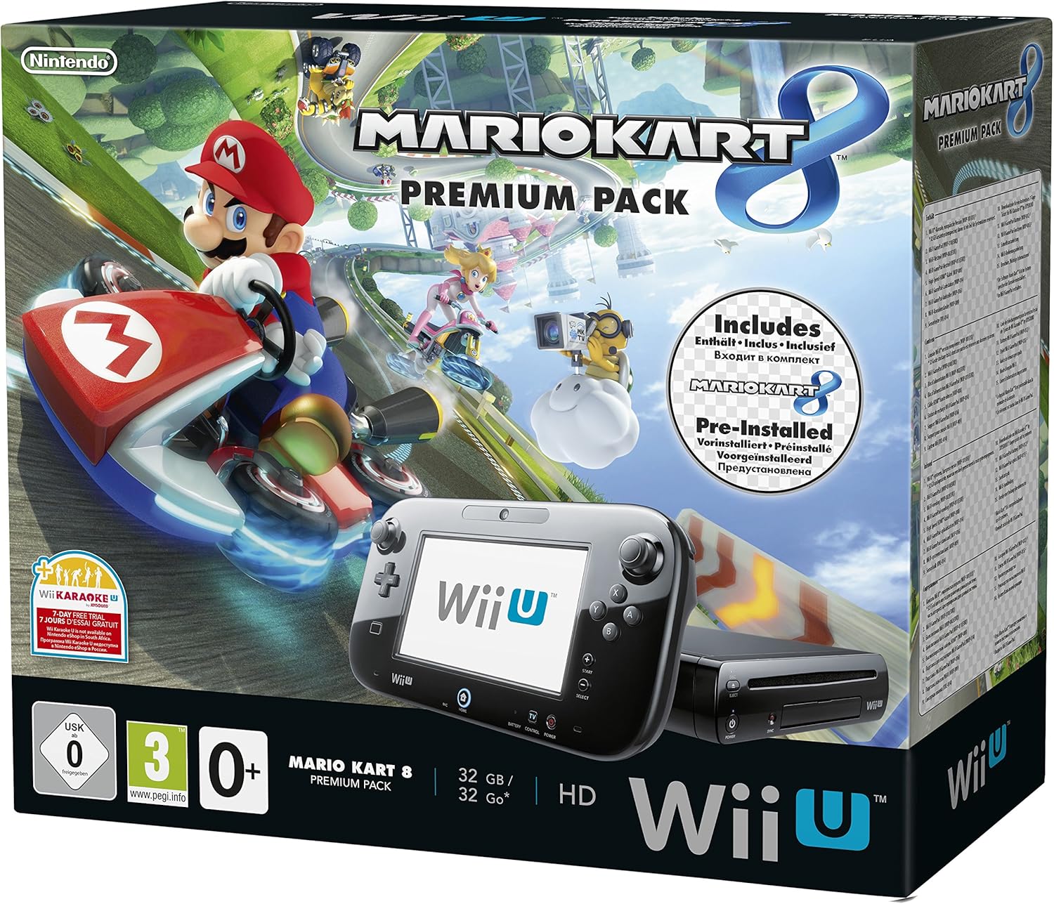 Nintendo Wii U 32GB Premium Pack with Mario Kart 8