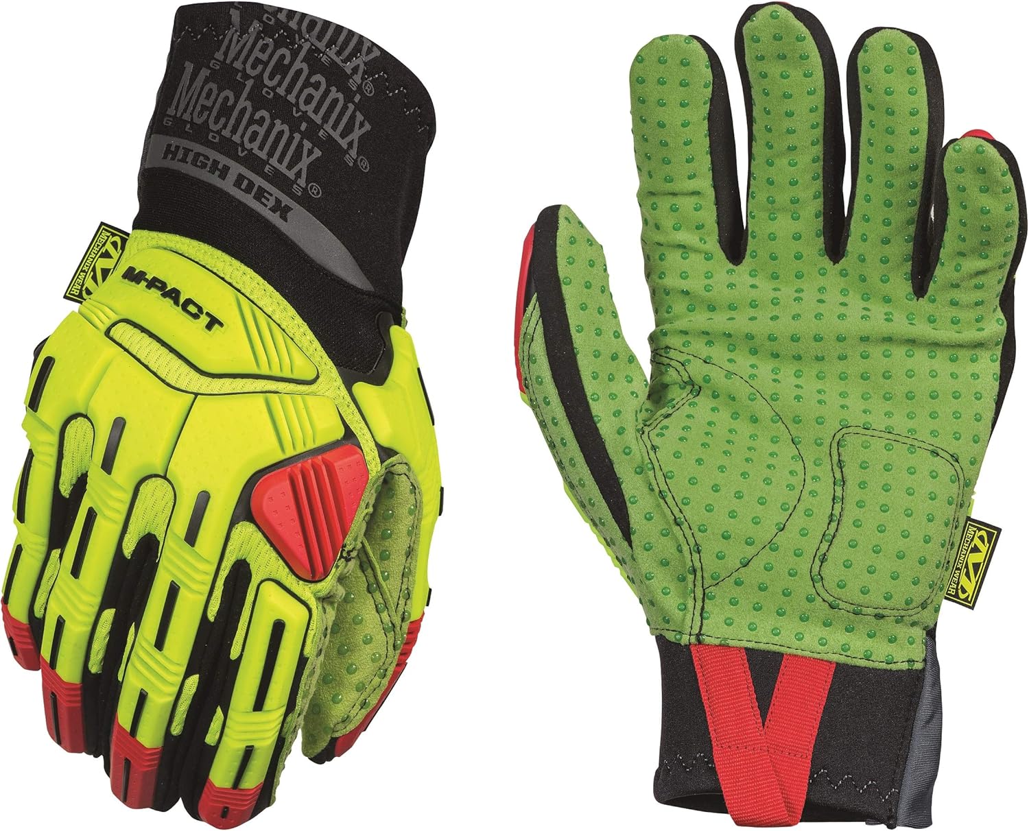 Mechanix Wear M-Pact® XPLOR High-Dex Gloves (Medium, Fluorescent Yellow)