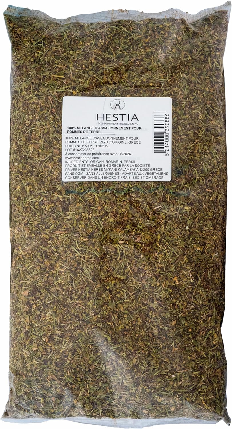 Hestia Herbs Greek Potato Seasoning Mix, 500 g