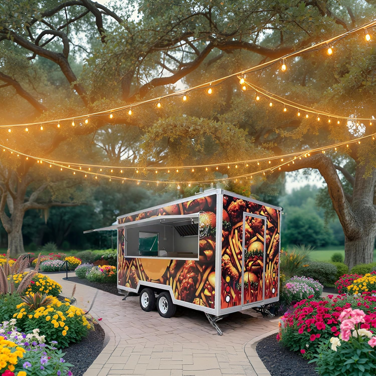 Mobile Food Truck Trailer for Sale Hot Dog Cart Restroom Trailer Shipping Container Coffee Bar Food Booth