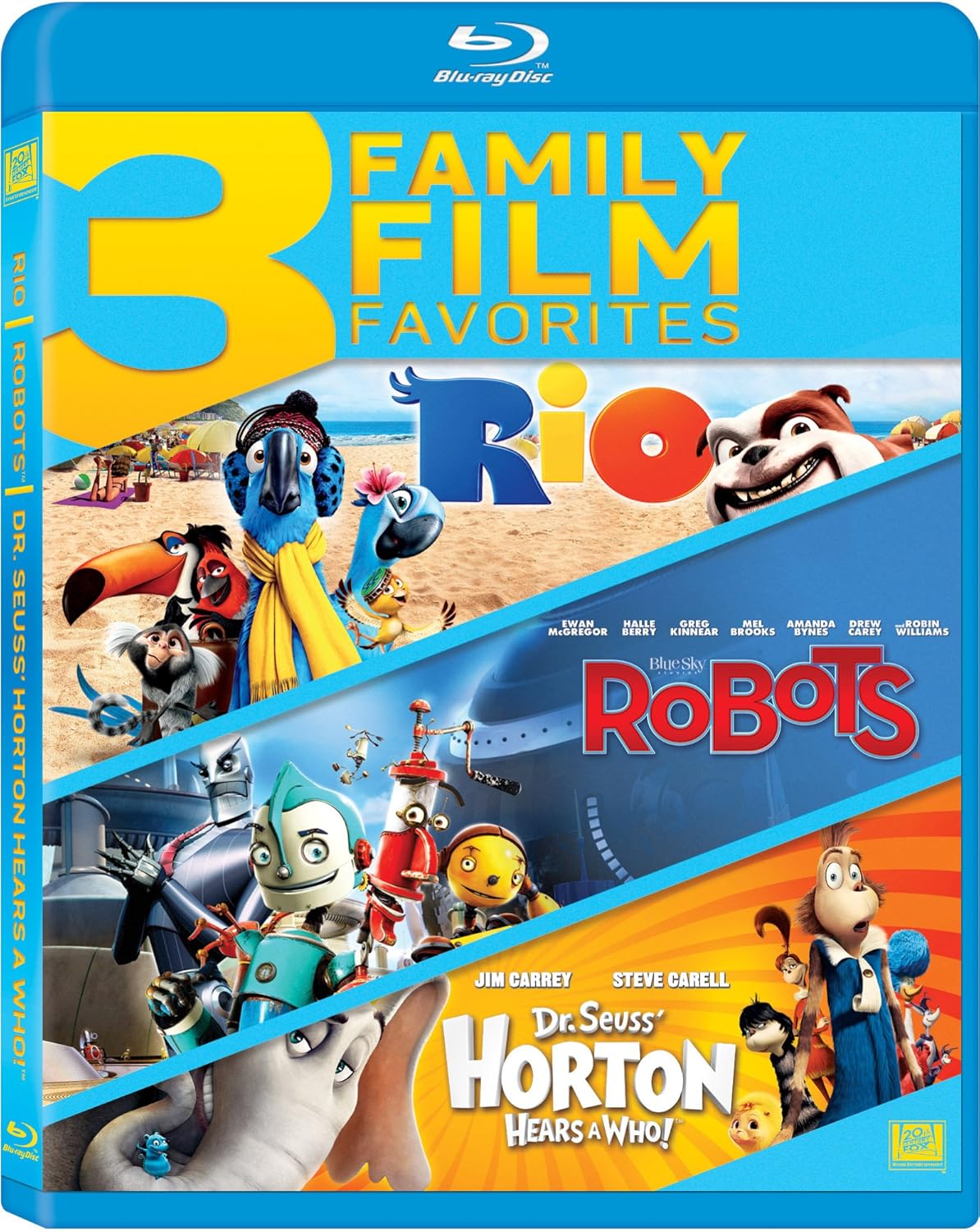 Rio/Robots/Horton Hears a Who [Blu-ray]