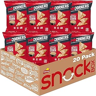 PopCorners Popped Corn Snacks, Kettle Corn, 1 Ounce (Pack of 20) (Packaging May Vary)