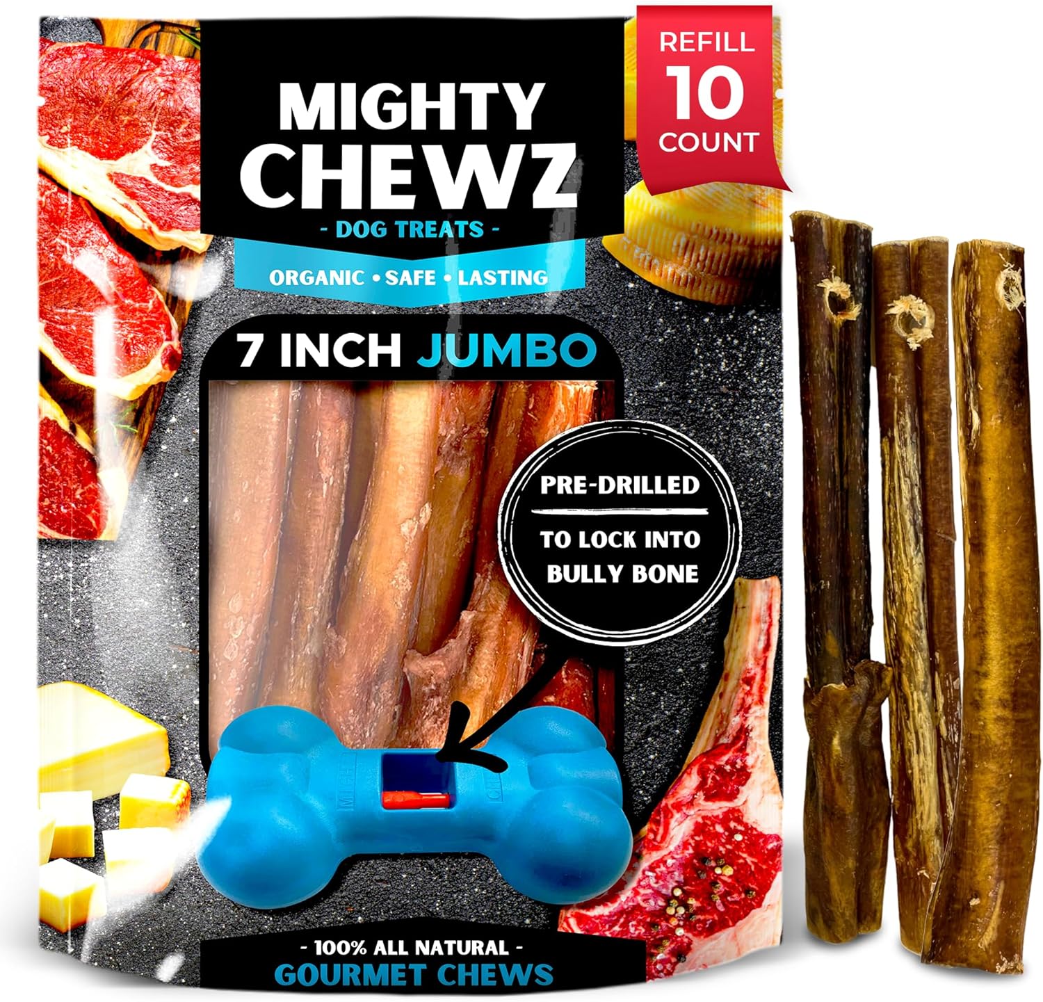 7" Jumbo Refill, 10 Pack