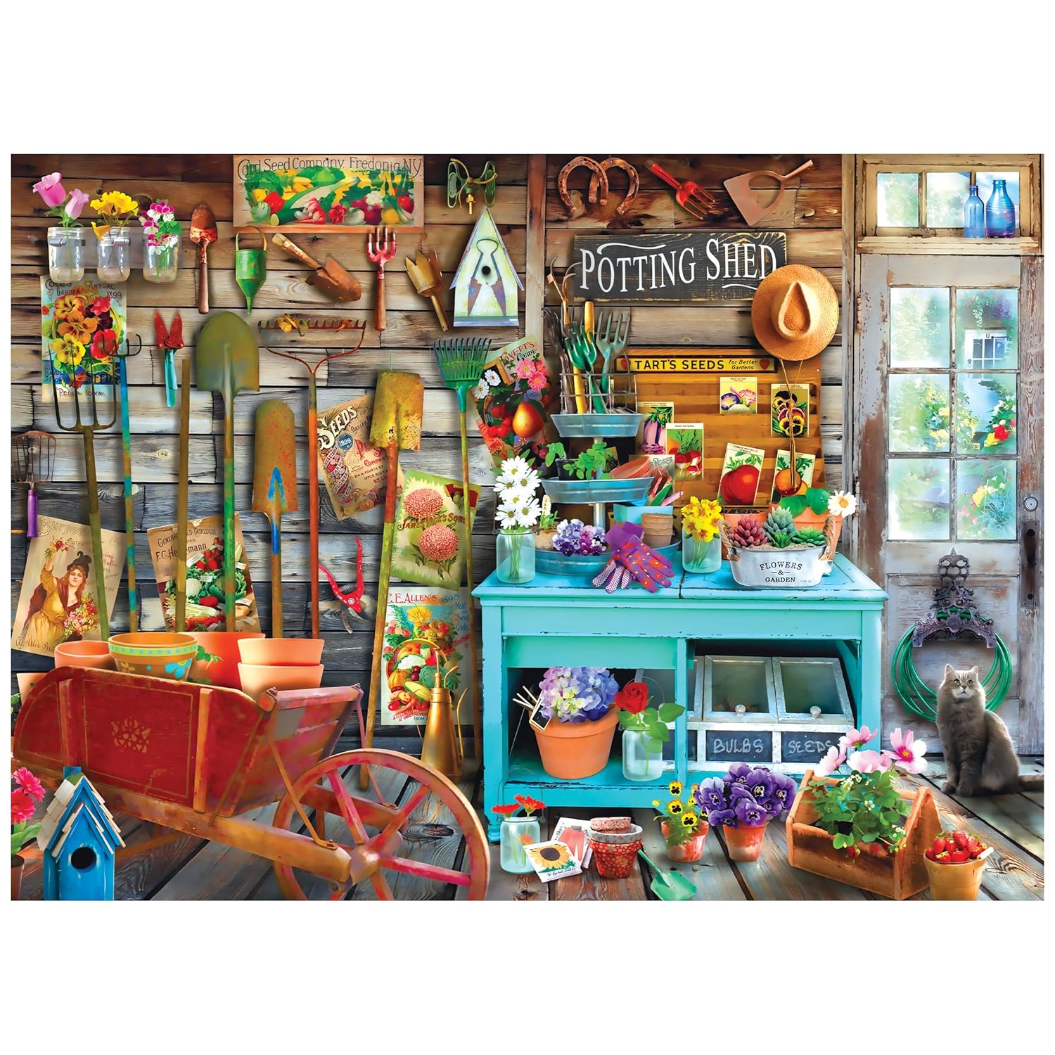 Roseart - Hobby Haven - The Potting Shed - 1000 Piece Jigsaw Puzzle