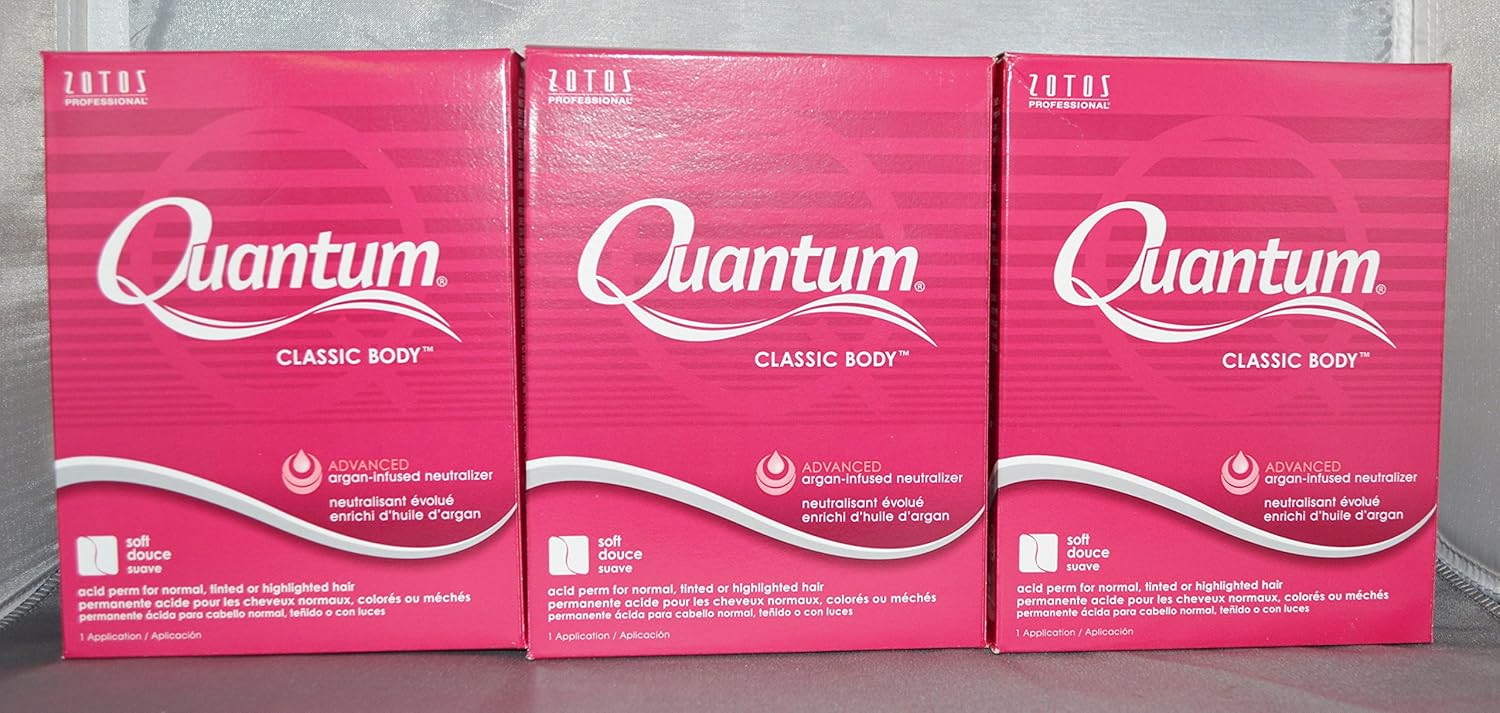 Quantum Classic Body Acid Perm for Normal, Tinted or Highlighted Hair (3 Pack)