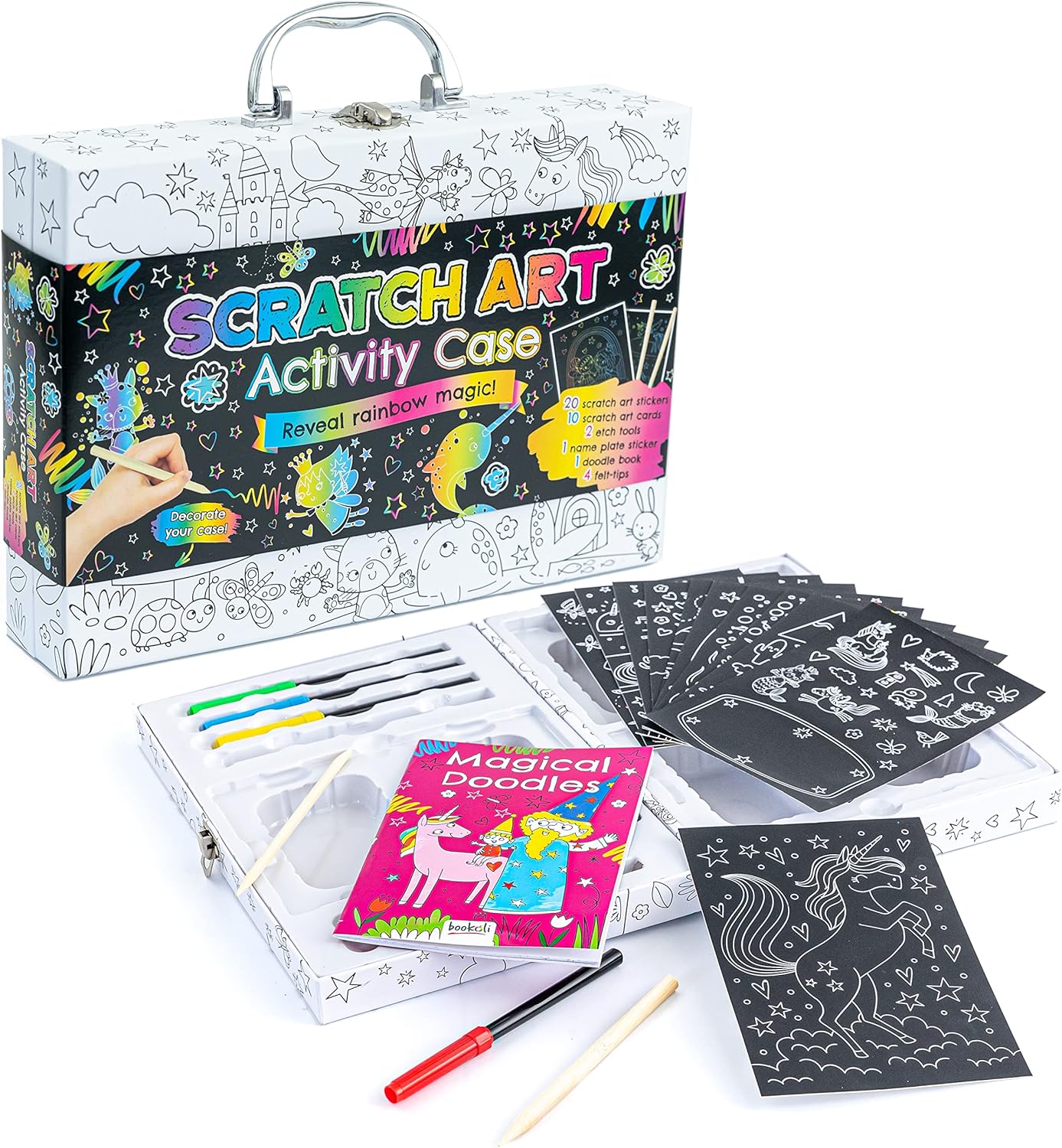 Scratch Art Activity Case (Colour and Carry Activity Kit)