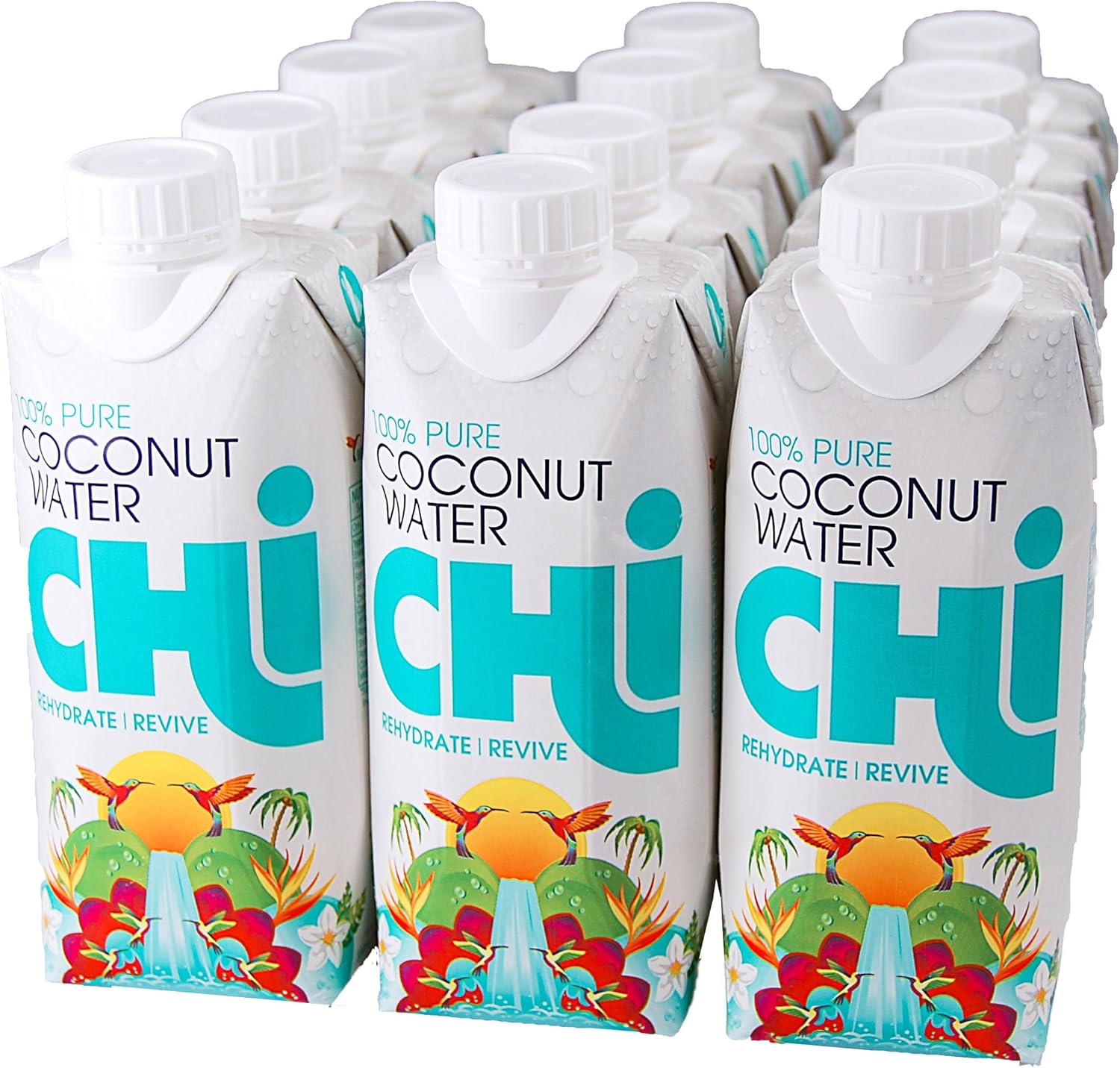 Chi 100% Pure Coconut Water (330ml x 12)