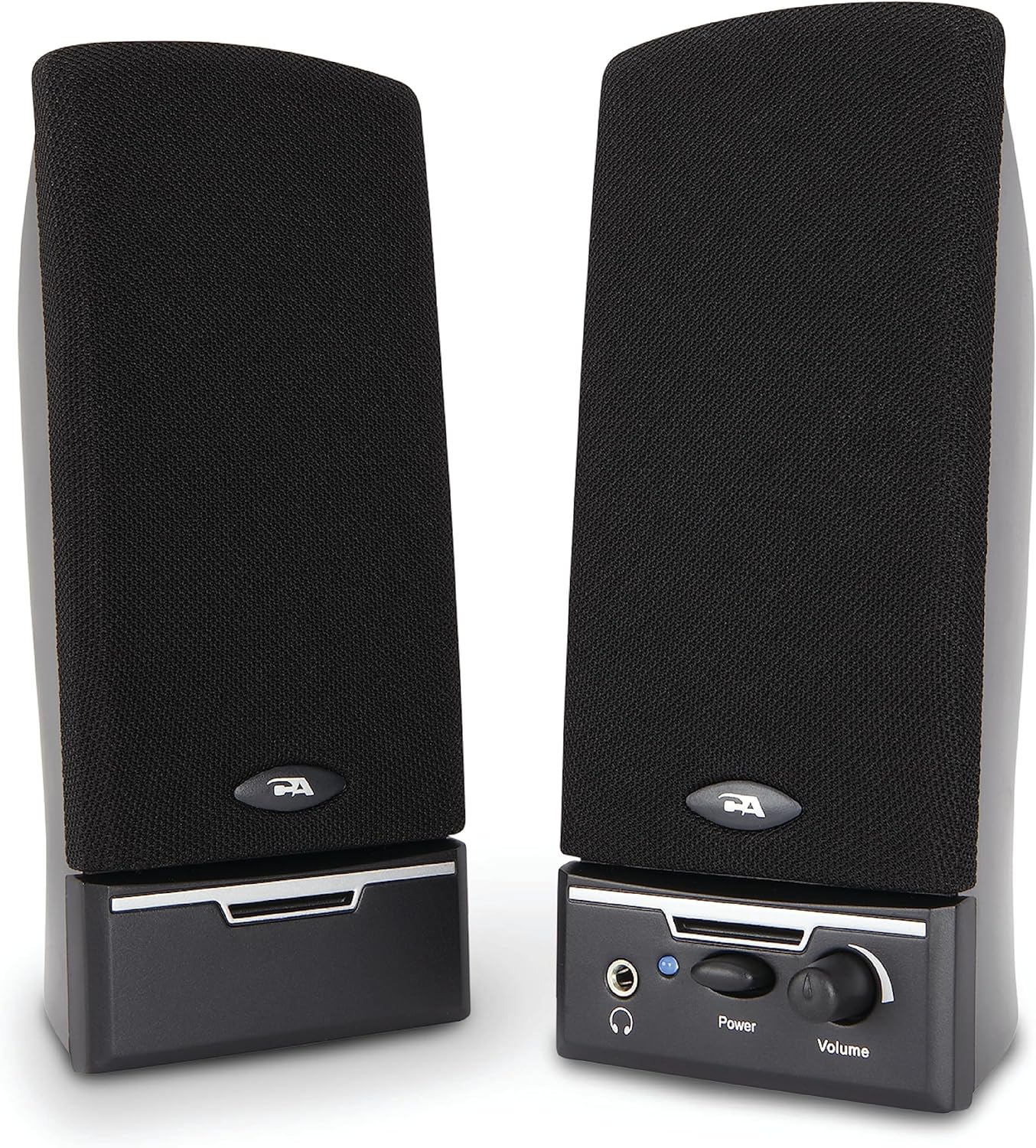 Cyber Acoustics CA-2014 Computer Speakers, Full Stereo Sound, Convenient Controls, Easy Setup