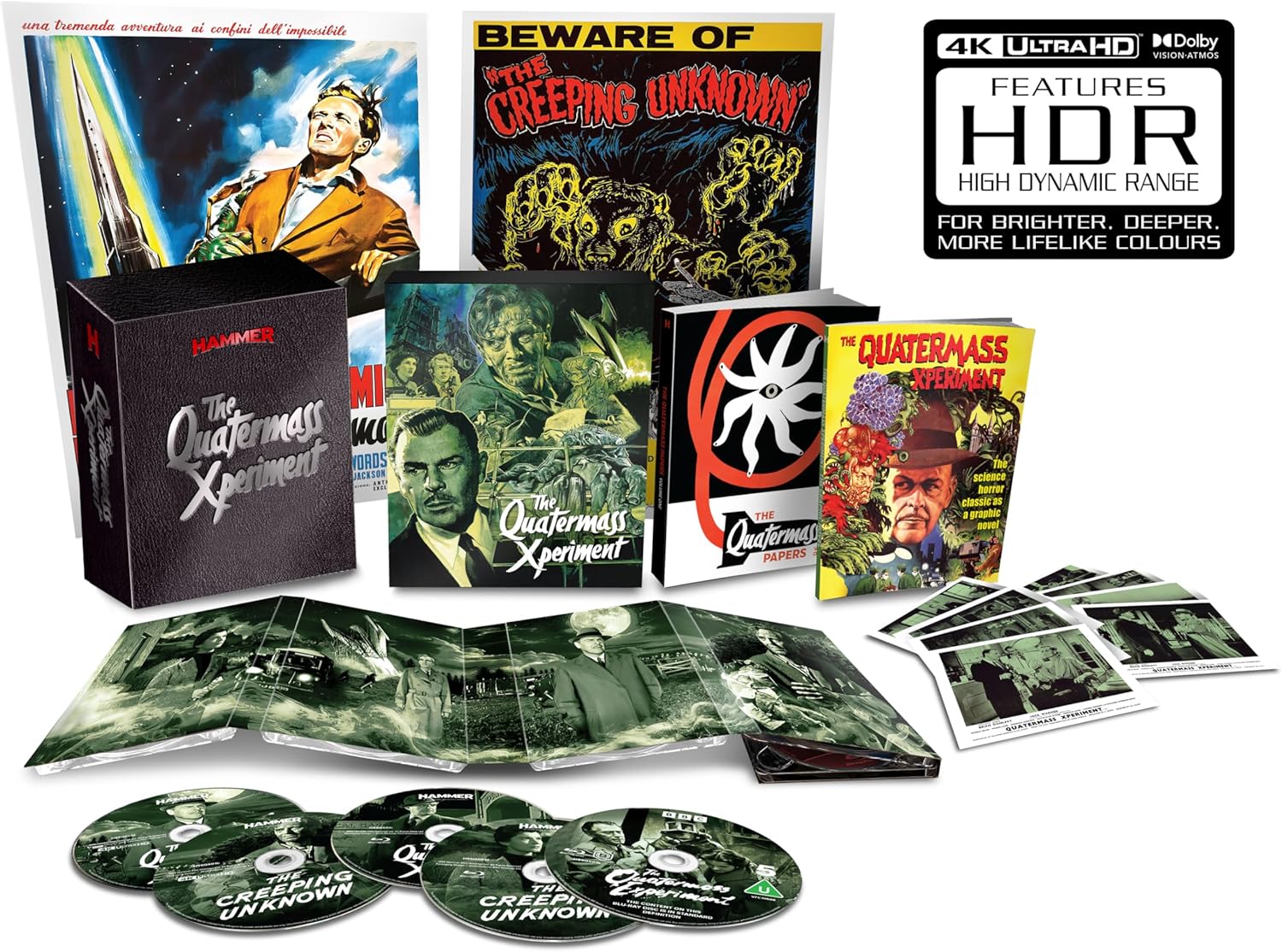 The Quatermass Xperiment Limited 4K UHD+BD [Region A & B & C]