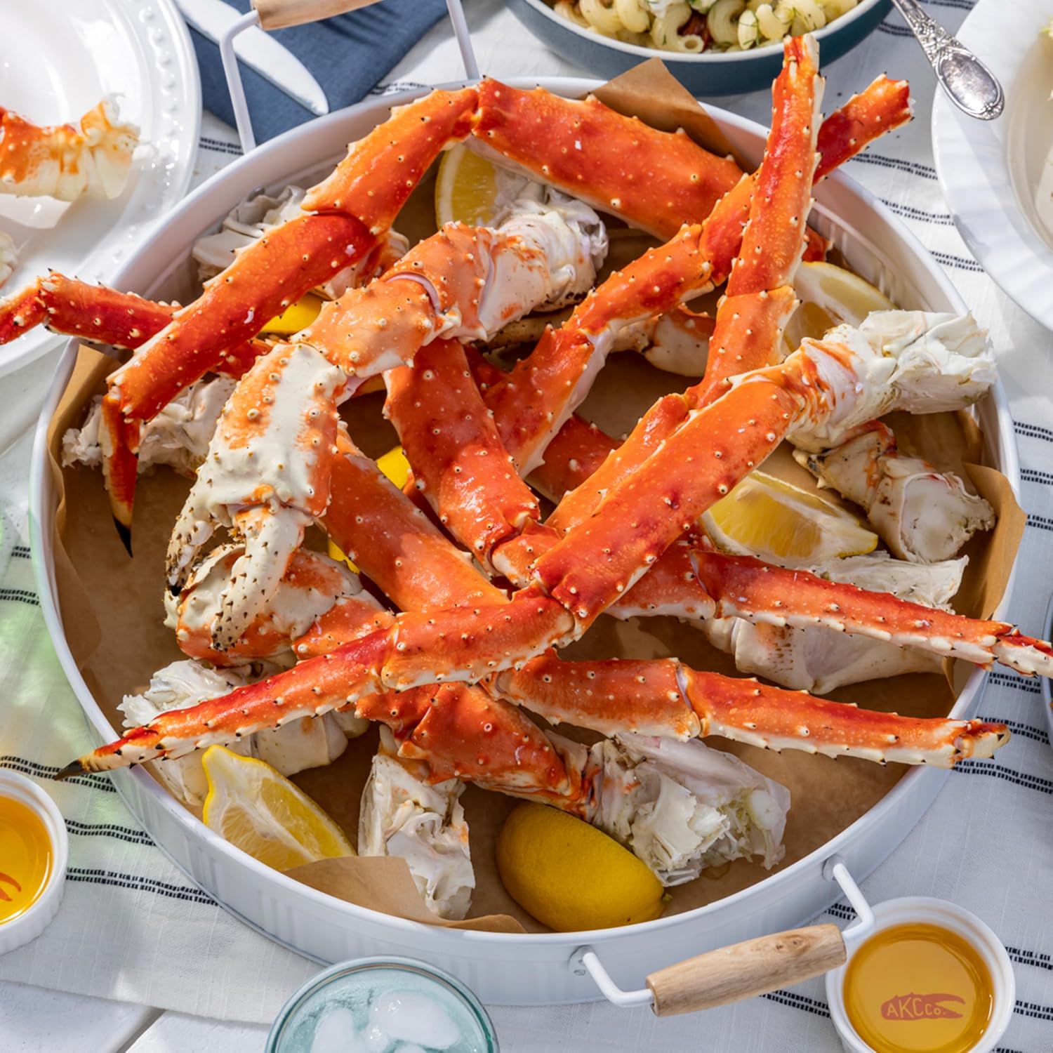 ALASKAN KING CRAB CO.: Red King Crab Legs, XL, 10lbs (About 12 Legs) Wild Caught, Pre-Cooked Flash Frozen Seafood Meat, Rich Flavor and Natural Sweetness with Firm Tender Texture, Steam Grill or Broil