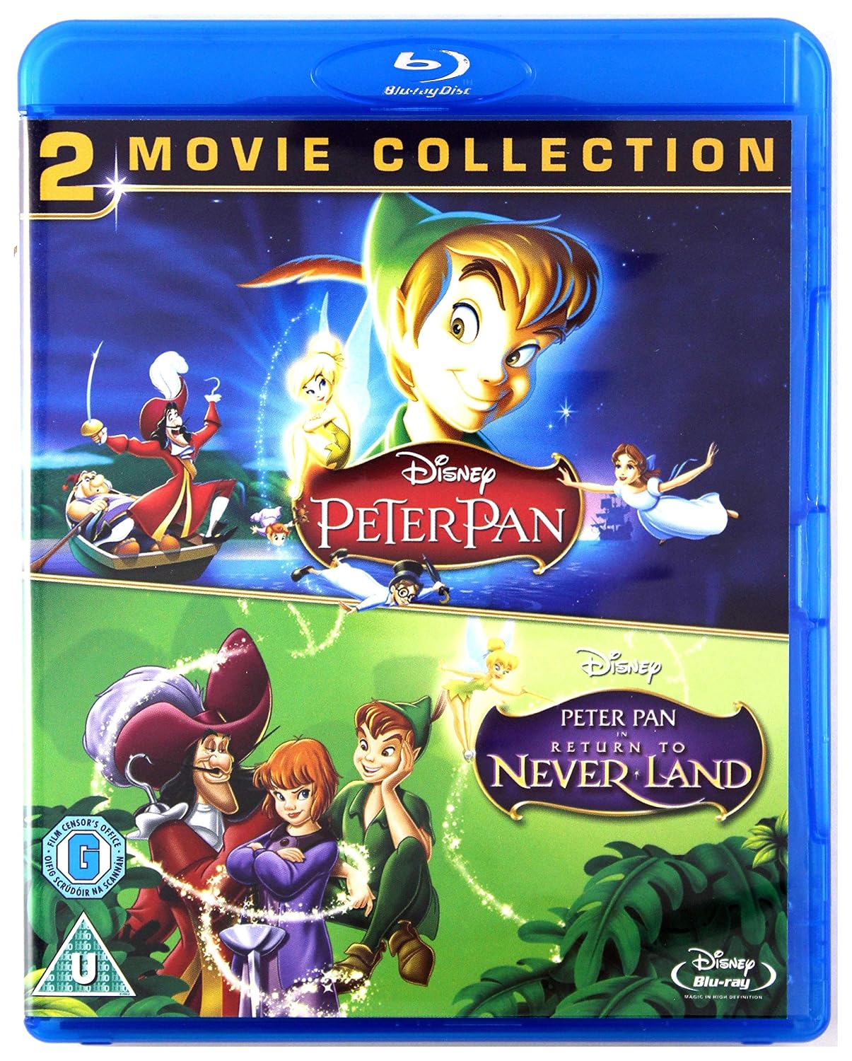 Peter Pan 1 & 2 [Blu-ray] [Region-Free] [UK Import]