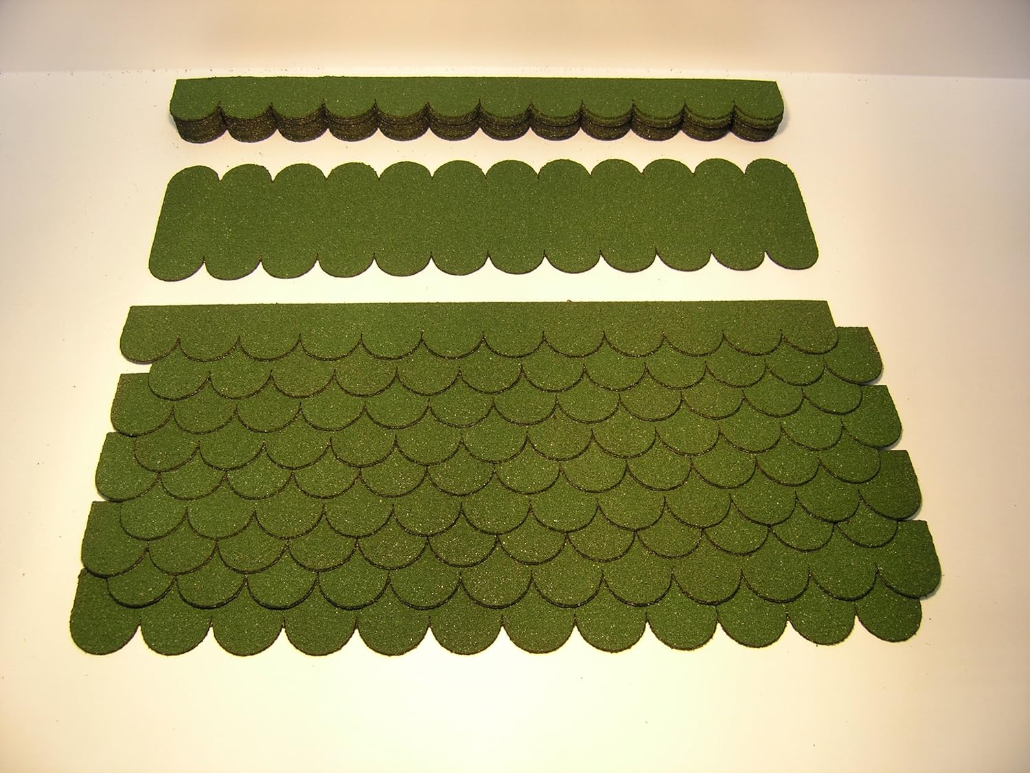 Green Roof Shingles for Bird House '2'