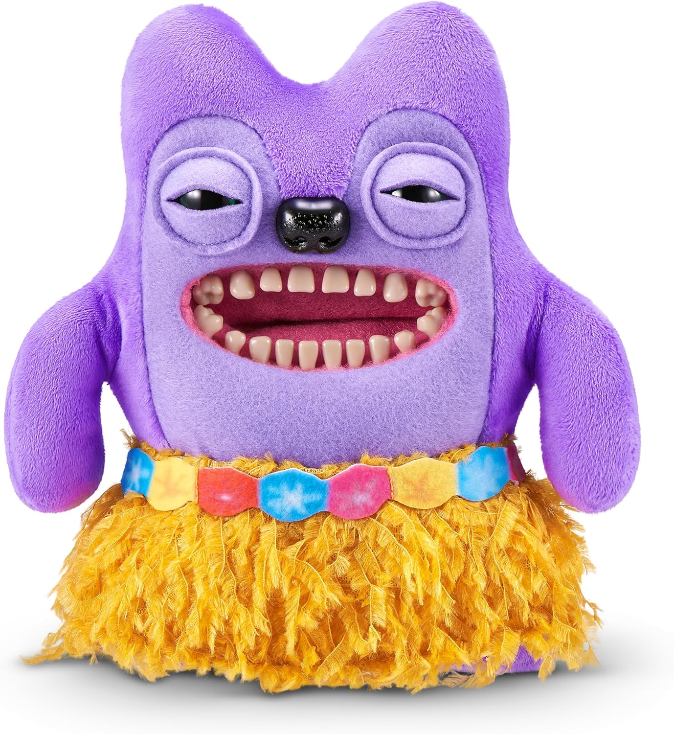 Fuggler Vacay Vibes by ZURU, Funny Ugly Monster, Plush, Collectible, Toy (Greedy Grinner - purple)