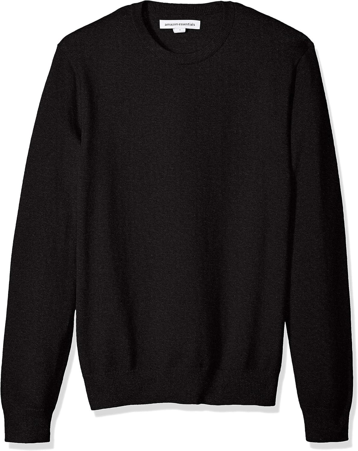 Amazon Essentials Men's Long-Sleeve Crewneck Jumper, 100% Cotton, Big & Tall Options Available