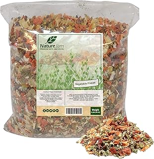 2 Pound Big Bag-Vegetable Soup Blend Dried Dehydrated Vegetable Flakes To Make Ramen Noodle or Simple Vegetable Soup