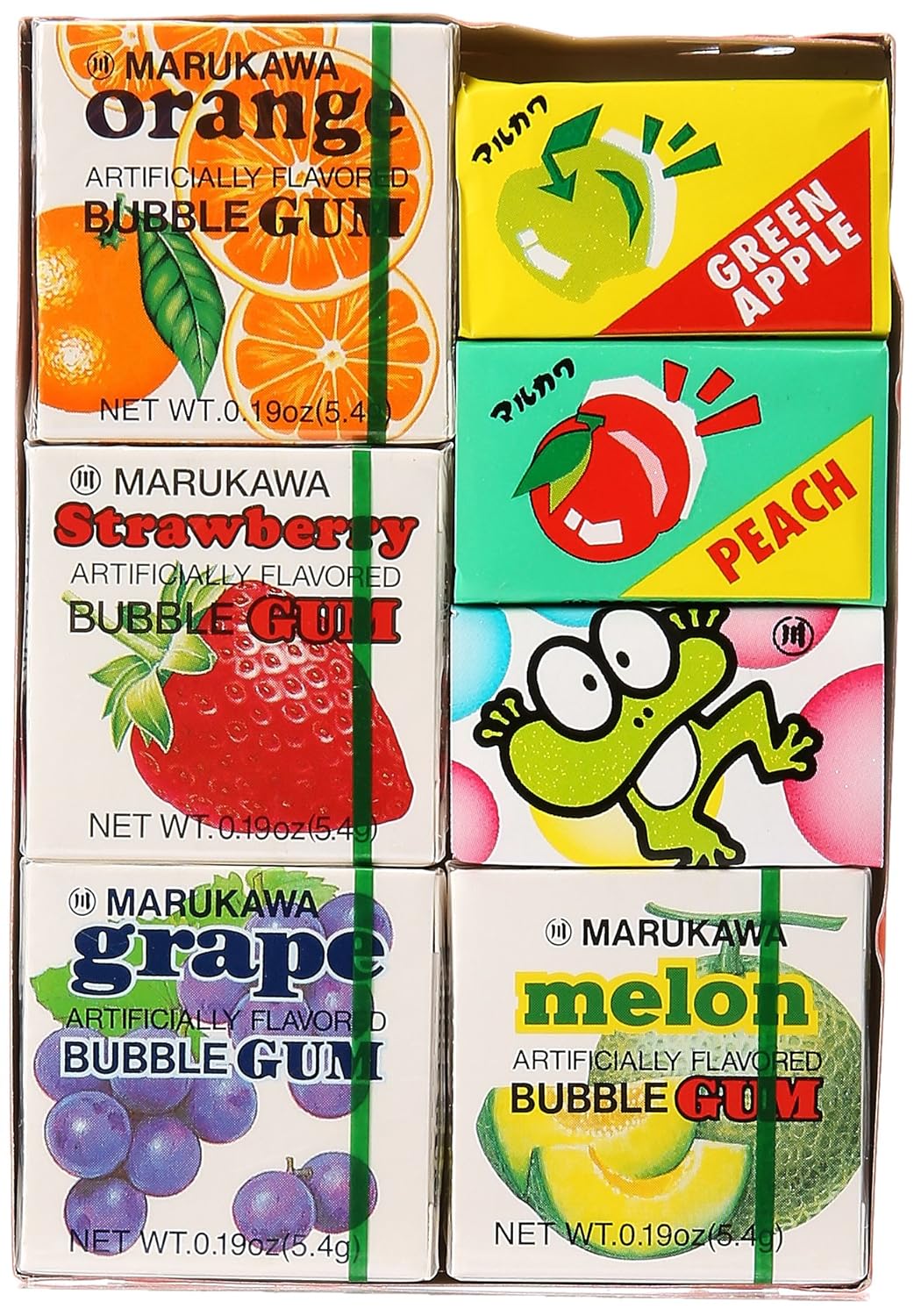 Marukawa - Seven Pack Bubble Gum Sampler