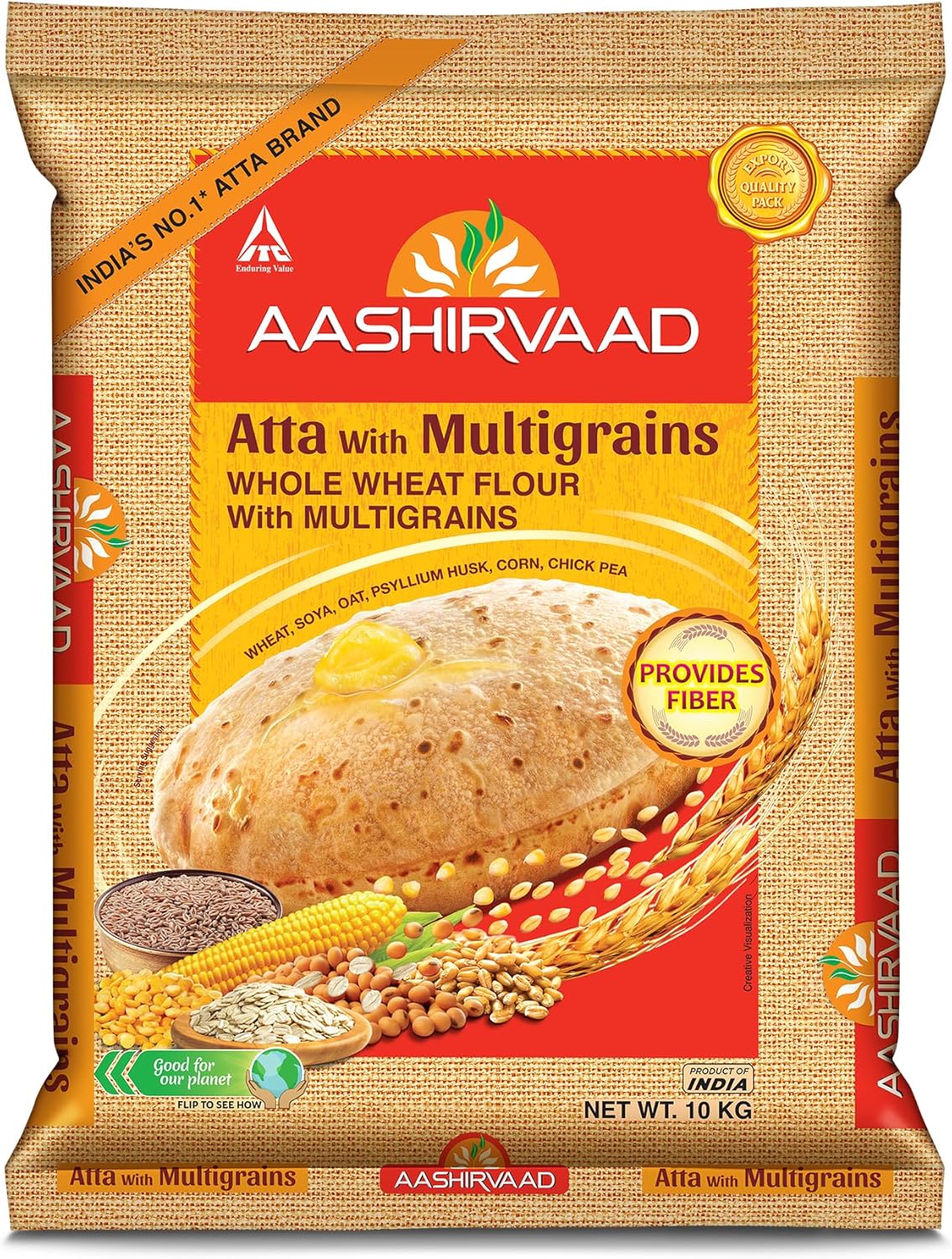 Aashirvaad multigrain Atta- 10kg