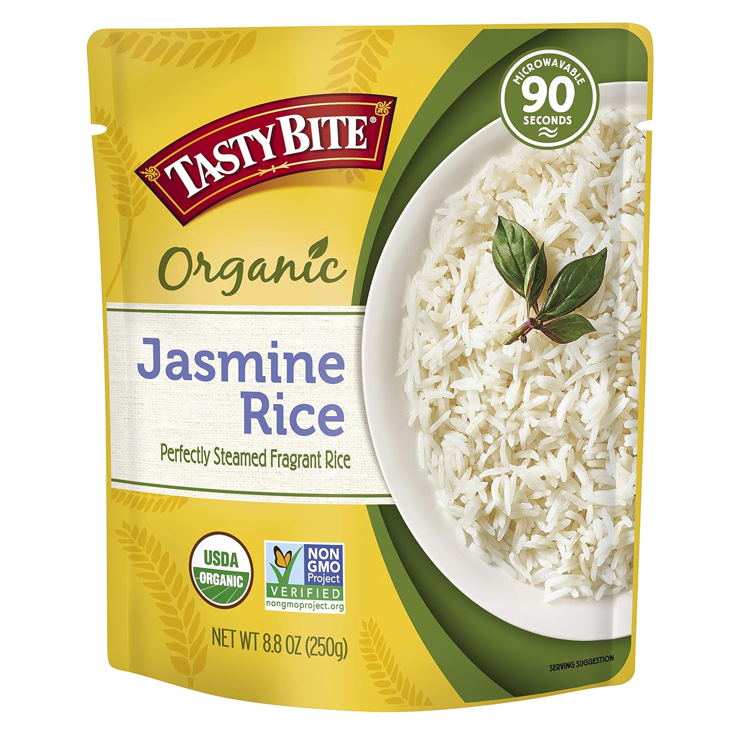TASTYBITE Organic Jasmine Rice, 8.8 OZ
