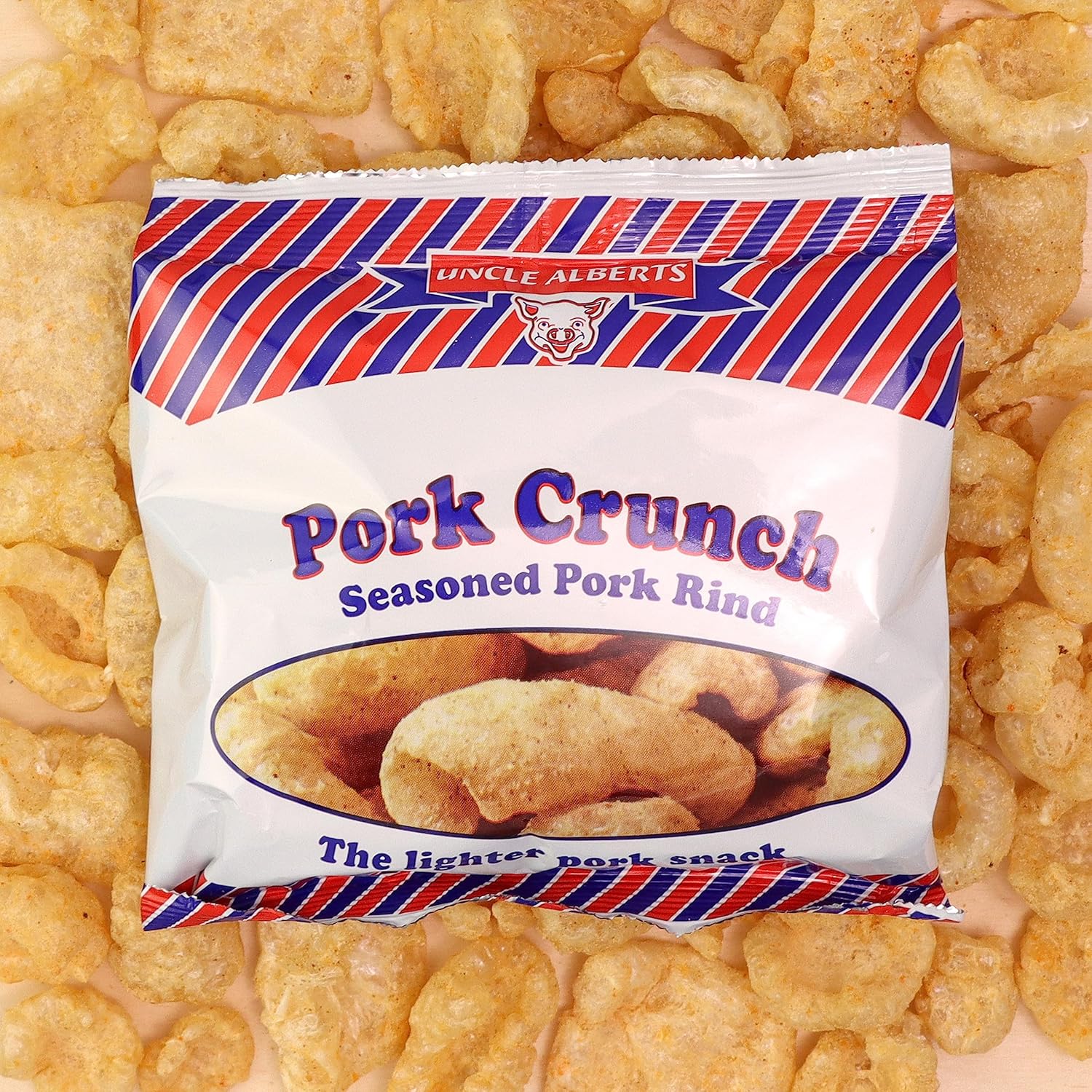12 x 30g Uncle Alberts Pork Crunch