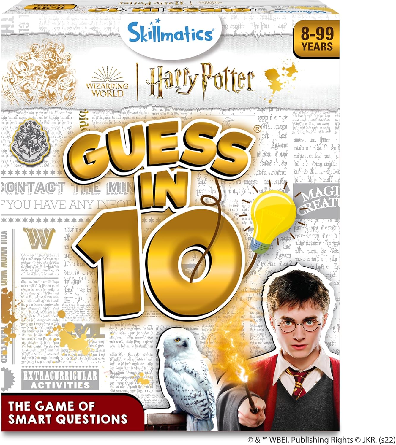 Skillmatics Guess in 10 Harry Potter, Card Game for Boys, Girls, Kids, Families, Teens & Adults, Play with Wizards, Magic, Ron, Hermione, Dumbledore, Snape, Gifts for Ages 8, 9, 10 and Up