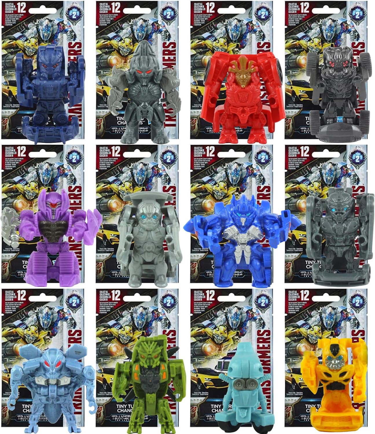 Transformers Tiny Turbo Changers 2" 5cm Series 2 Blind Bag Figures Identified Set Complete Set of All 12