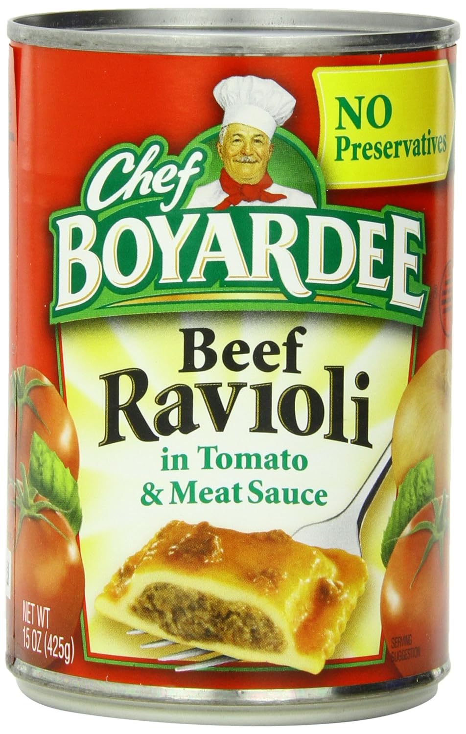Chef Boyardee Beef Ravioli, 150 Ounce