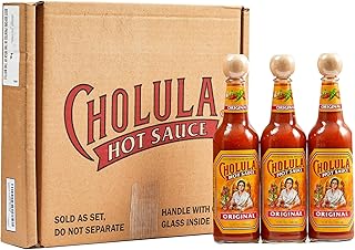 Cholula Original Hot Sauce 12 fl oz Multipack, Great Hot Sauce Lover Gift Set, 3 count