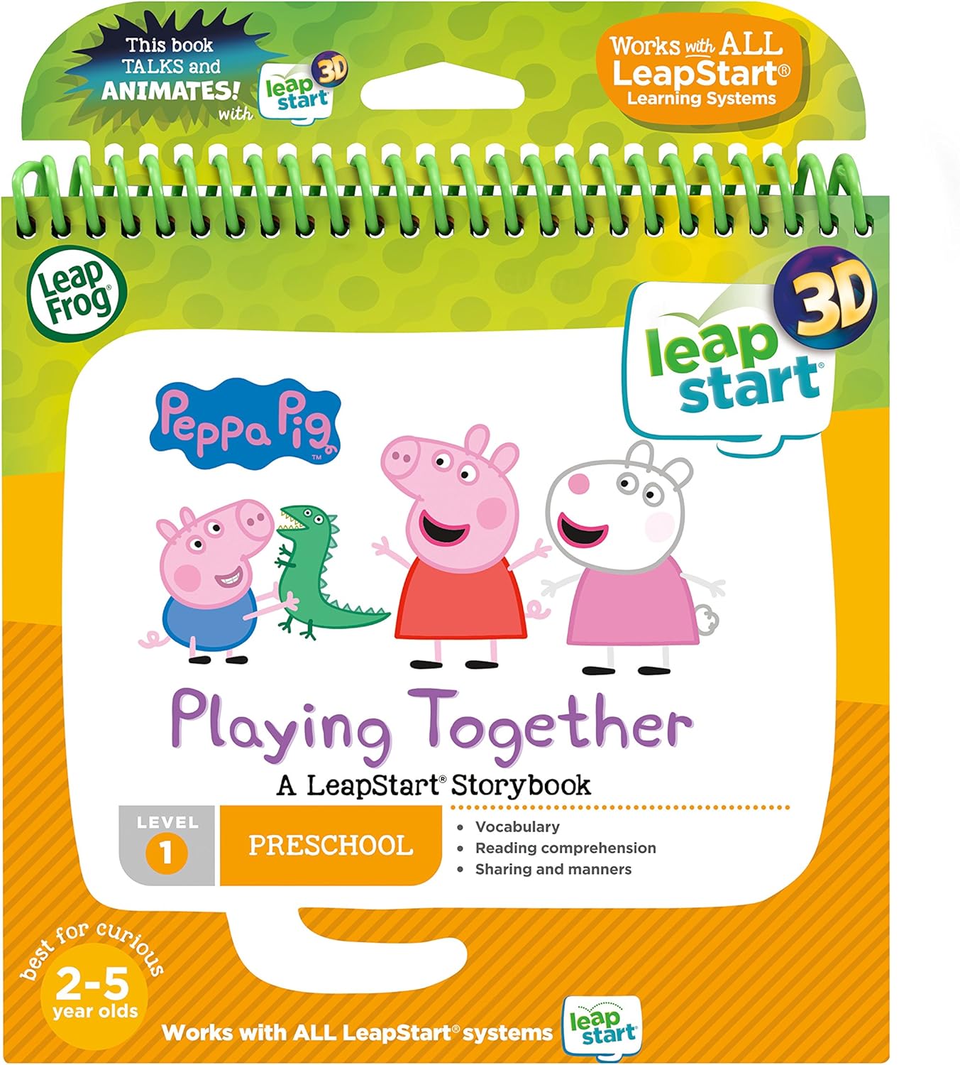 LeapFrog Leapstart Nursery: Peppa Pig Story Book (3D Enhanced), 460403