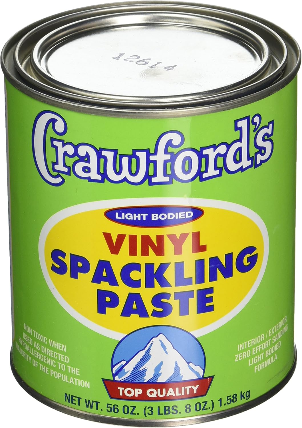 INC. 31904 Quart Spackling Paste